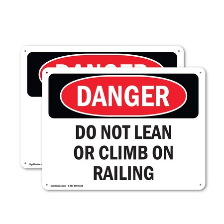 Signmission Safety Culture Sign, 14 in Width, Aluminum, Rectangle OS-2PACK-DS-A-1014-L-2098